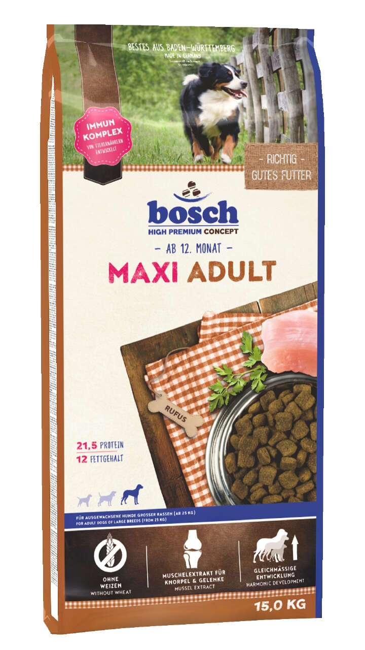 bosch Hunde-Trockenfutter Maxi Adult